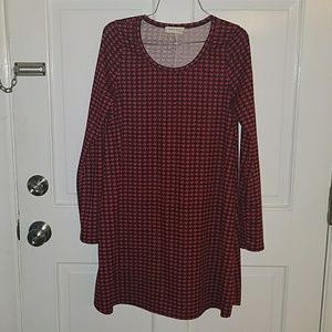 Medium 22nd twenty second dress red black